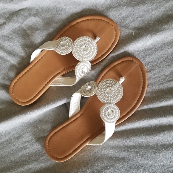 Shoes - White Sandals